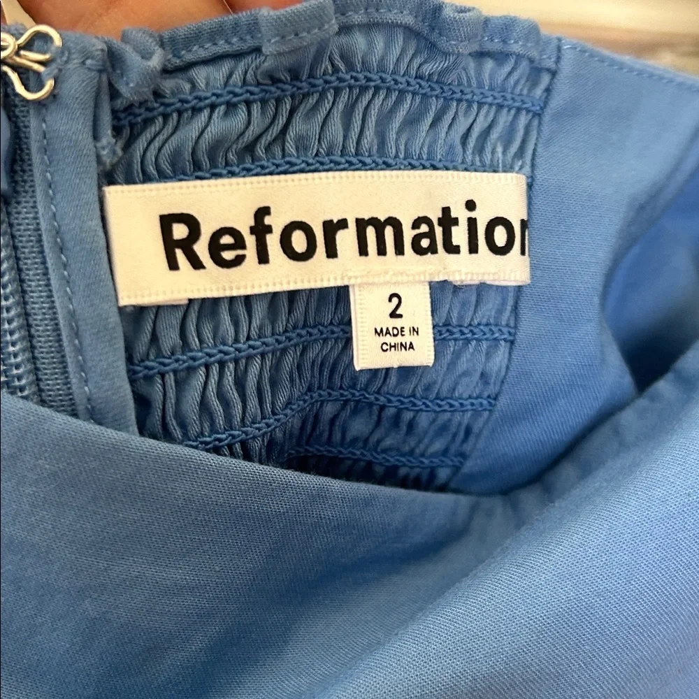 Reformation jaxley peplum